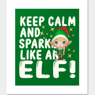 cute elf Posters and Art